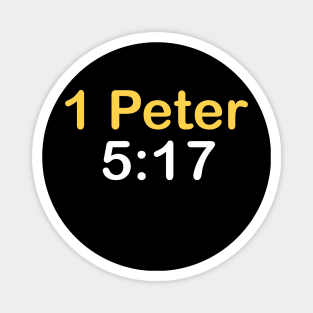 1 PETER 5:7 Magnet